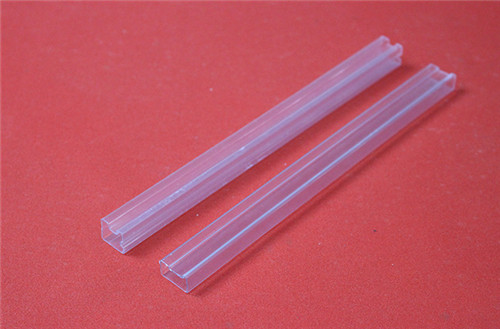 PVC plastic extruded profile transparent electronic packaging tube(图2)